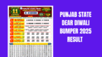 Punjab State Dear Diwali Bumper 2025
