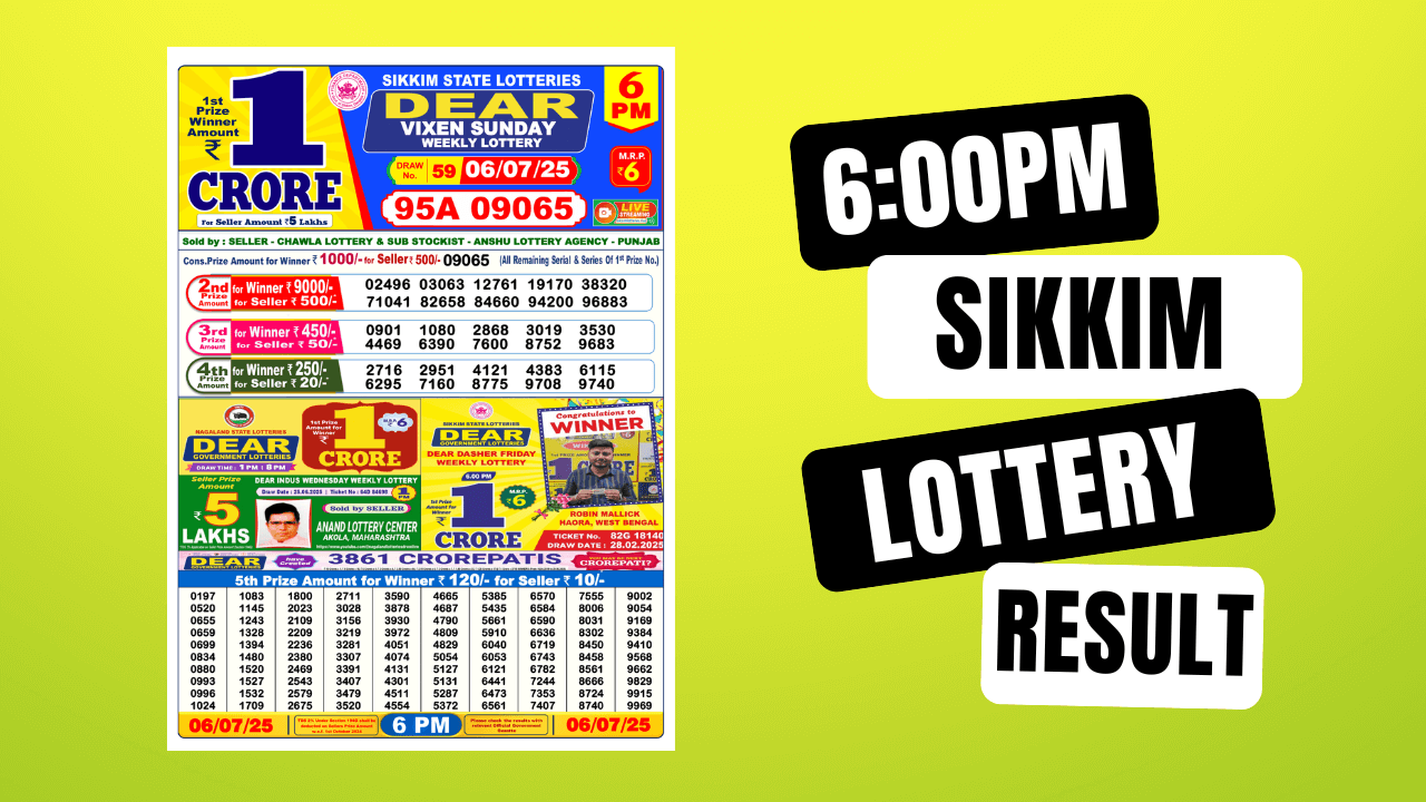 sikkim-state-dear-lottery-6pm-06-07-2025